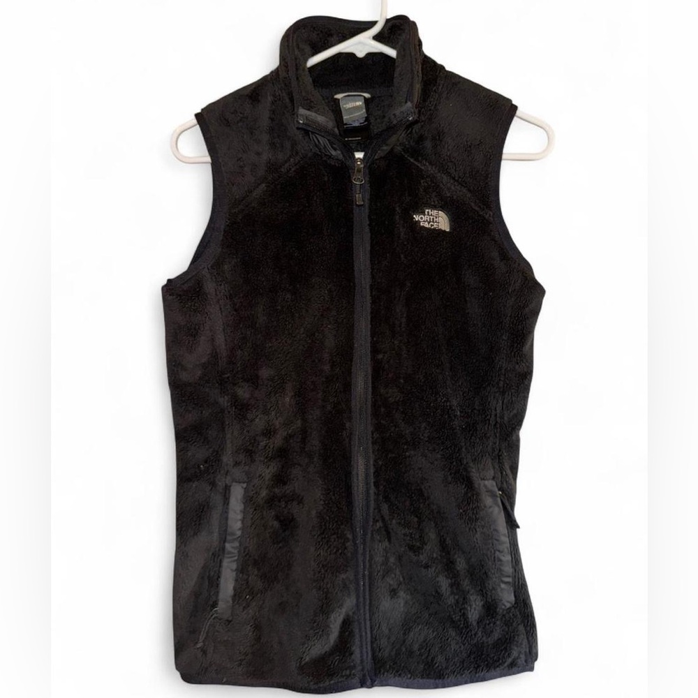The North Face Black Plush Fleece Vest - Women's Zip Front